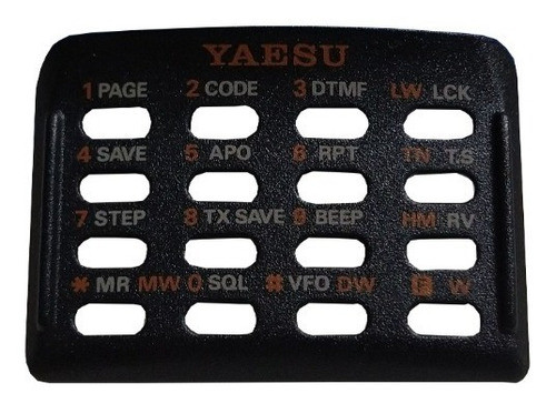 Yaesu Ft-10r Y Ftt-10/a16d Carcaza Teclado 0