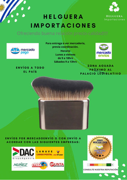 Brocha / Pincel Para Base De Maquillaje Y Arte - Kabuki 1