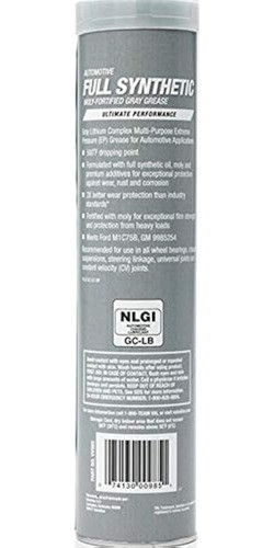 Valvoline Synpower Grasa Sintética Automotriz 141oz Vv985 14 1