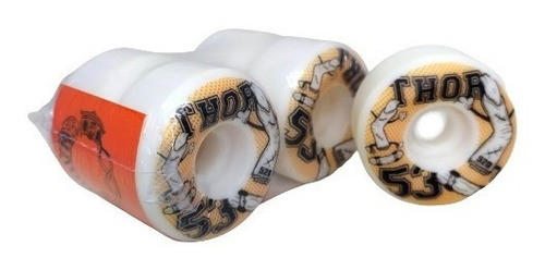 Roda Thor 53mm 52d Fx Cônica - Skate Skateboard 4 Rodas 0