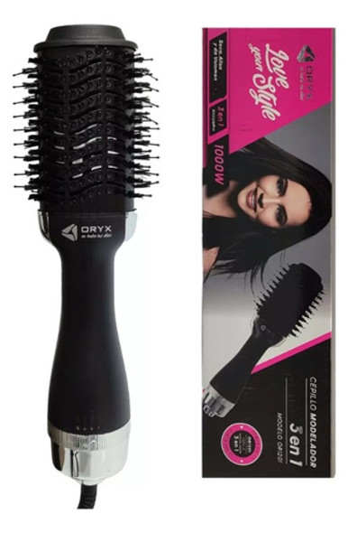 Cepillo Secador De Cabello Pelo Eléctrico Con Voluminizador 0