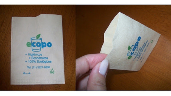 Copo De Papel Ecológico  Formato De Envelope C/ 750 Un-ecopo 1