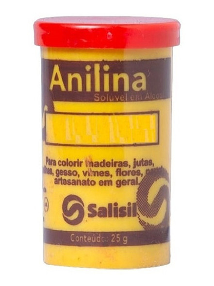 Anilina Em Pó Marrom Mogno 25g Salisil 0