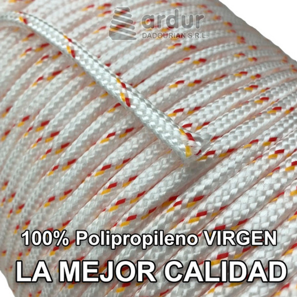 Soga Trenzada Polipropileno 5 Mm X 150 Metros Mejor Calidad 1