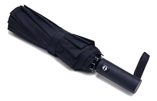 Paraguas Corto Resistente Plegable Npcqun Negro 0
