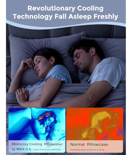 Momcozy Life Coolmurm - Fundas De Almohada 1