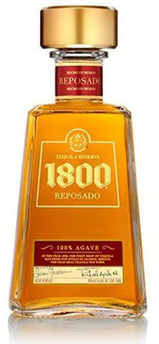 Tequila Reserva 1800 Reposado 100% Agave Azul 750ml 0