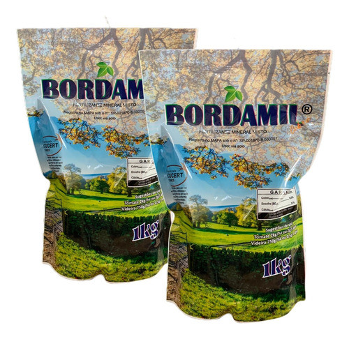Mistura Pronta Calda Bordalesa Bordamil  2kg   Selo Orgânico 0