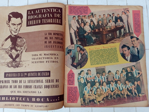 Revista Boca Juniors N.121 - 06/01/1945 Natalio Pescia 1