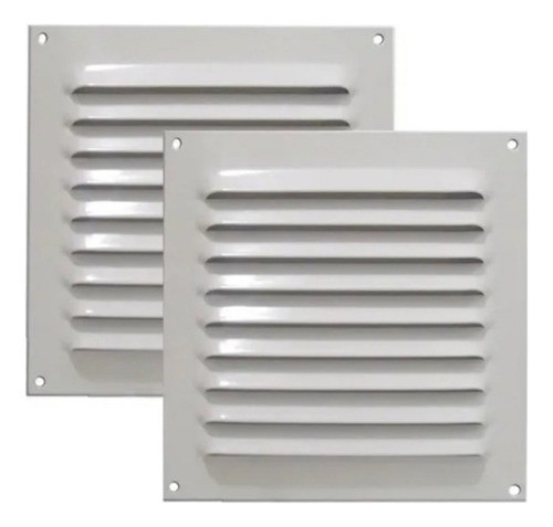 Kit 4 30x30 2 15x15 1 25x25 Em Alumínio Brancas 0