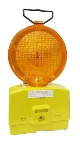 Luz Baliza Intermitente Encendido Solar Para 2 Baterías 0