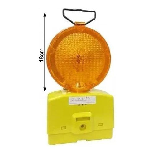Luz Baliza Intermitente Encendido Solar Para 2 Baterías 1
