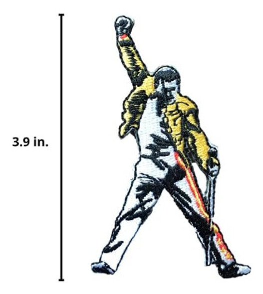Ícone De Freddy Mercury Queen Patch Iron On Rock Patches Bo 1