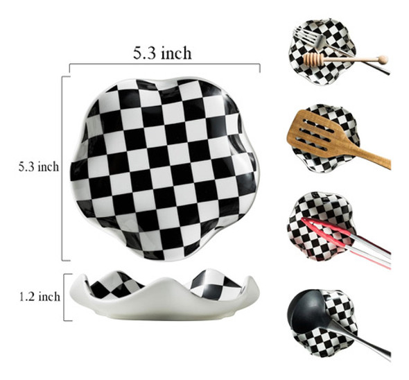 Soporte De Cuchara Cerámica, 135cm, Ideal Para Cocina 1