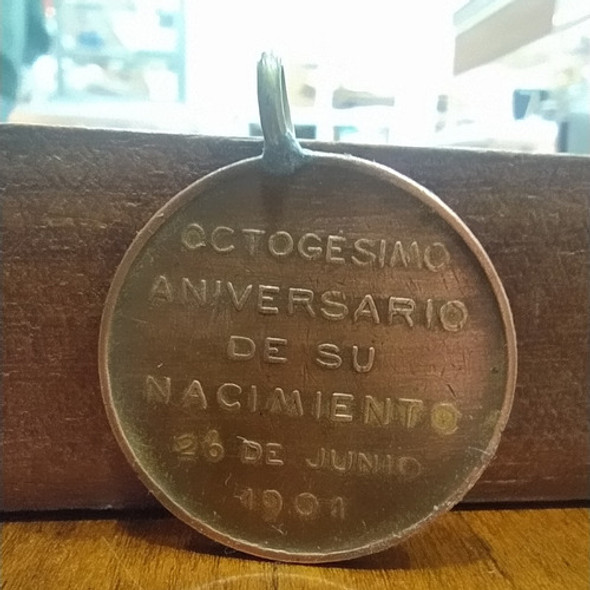 Medalla Octogésimo Aniversario Nacimiento Mitre 1901 #2 1 Medalla Octogésimo Aniversario Nacimiento Mitre 1901 #2 1