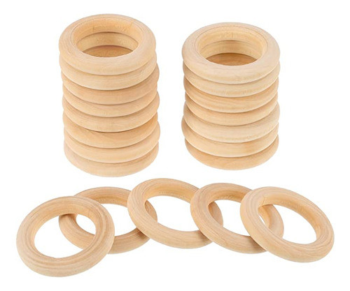 Eboot - Anillos De Madera. Anillos De Madera Para Artesan&i. 0