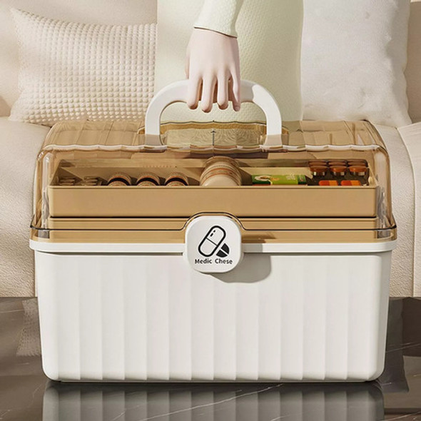 Caixa De Armazenamento Diário De Medicamentos De Grande Capa 1