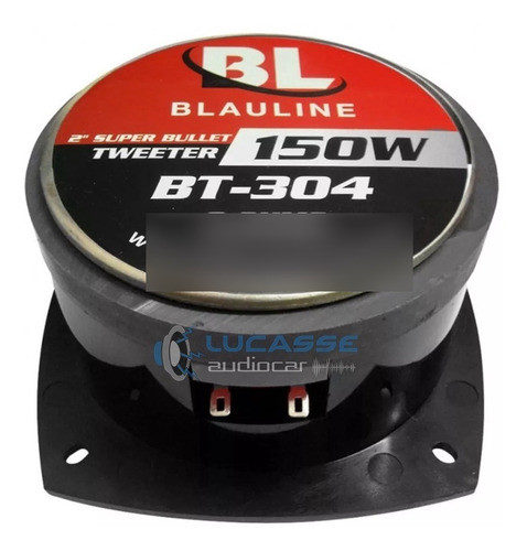 Super Tweeter Bala Blauline Bt304 150 Watts 70w Rms Potencia 1