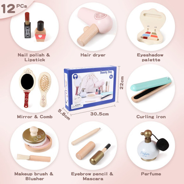 Conjunto De Brinquedos De Maquiagem Oessuf Kids Para Menina 1