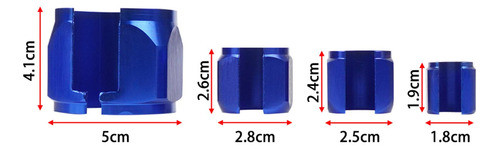 Kit De Cobertura De Mangueira Trançada 8092, Fácil Azul 1