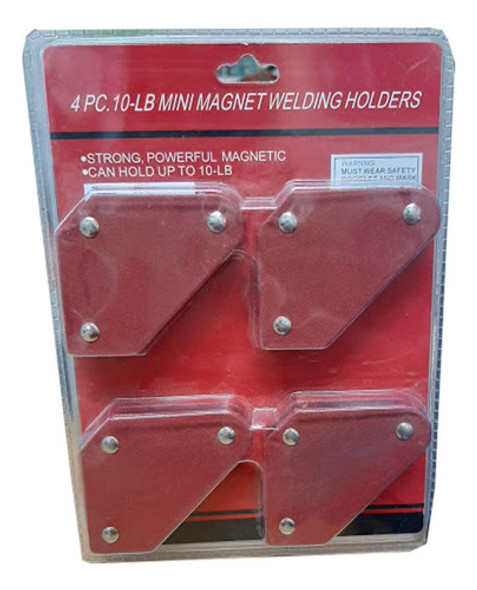 Escuadras Magnéticas 4 Piezas Unisil G P 0
