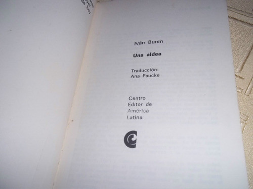 Una Aldea - Ivan Bunin - Biblioteca Total - Nro. 37 1