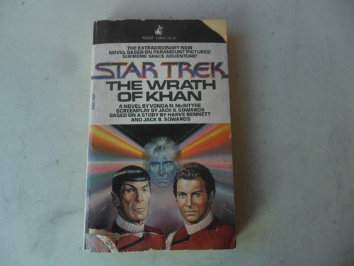 Star Trek Libro Wrath Of Khan Viaje A Las Estrellas Antiguo 0