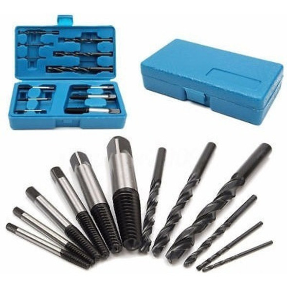 12pcs Hss Fácil Hacia Fuera Rotura Del Tornillo Extractor Pe 1