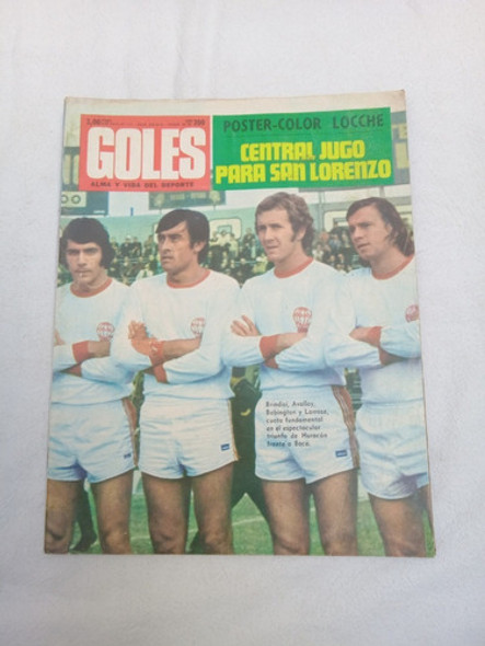 Goles 1230 Huracan 5 Boca 1 Poster Locche Touriño Sivori 0