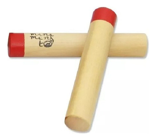 Claves Grandes Madera Instrumento Musical Infantil Primaria 0