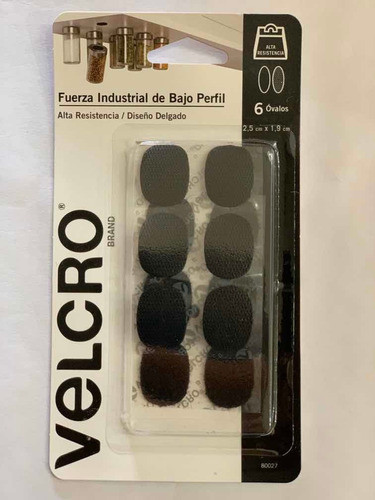 Óvalos Adhesivos De Alta Resistencia  Marca Velcro ® Thin Fa 0