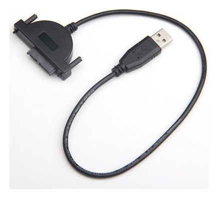 Usb 2.0 A Mini Sata Ii 7 + 6 13pin Adaptador Convertidor Cab 1