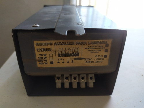 Balastro( 400w Eterna Iluminación) 0