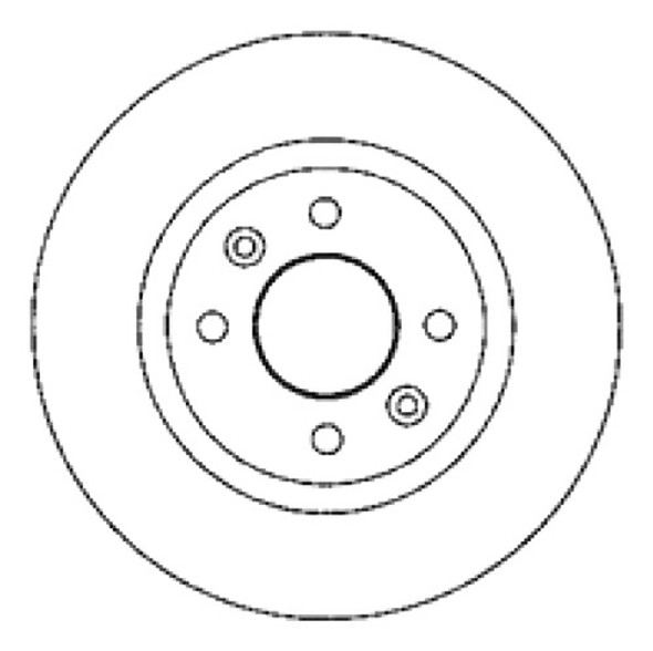 Disco Freno Delantero (259mm) Renault Kangoo 97-03 0 Disco Freno Delantero (259mm) Renault Kangoo 97-03 0