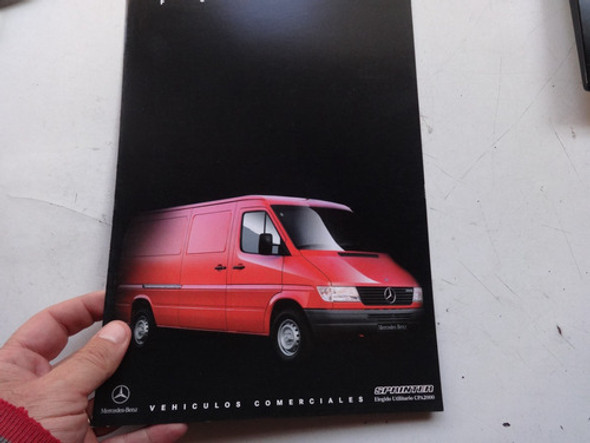 Folleto Publicitario Mercedes Benz Viano Furgon Antiguo 0