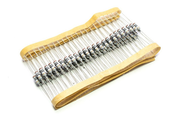 Resistencia Metal Film 2w 100 Ohm 100r 100e 5% Pack X10 0