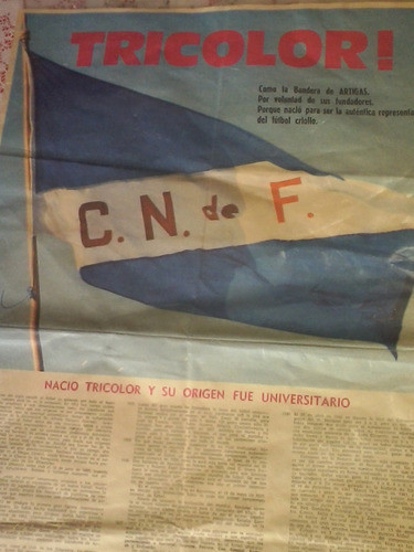 Publicacion Recordatorio Club Nacional D.futbol Conm.81 Años 1