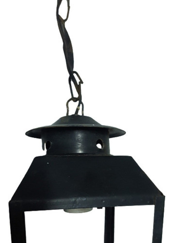Antiguo Farol De Colgar Con Cadena 1