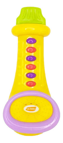 Mini Instrumento Musical Saxofón Ok Baby +6m 1