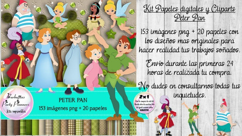 Papeles Fondos Y Cliparts Imagenes Png Peter Pan 1