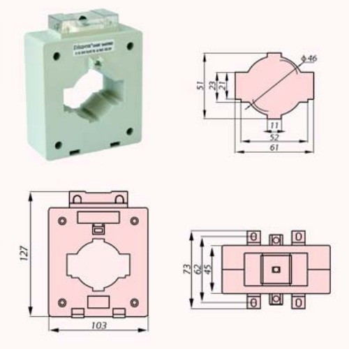 Kit X3 Transformador De Intensidad 800/5a 1