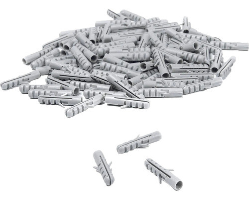 Tarugos De Nylon Numero 10 Sin Tope  X 100 U 1