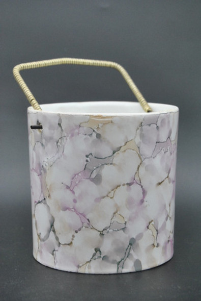 Antigua Hielera De Mesa Vintage Cerámica Colección Vieja 1