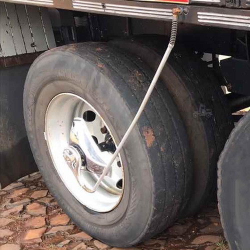Cano Tubo Alumínio Polido 120cm Calibrador Rodoar Caminhão 1