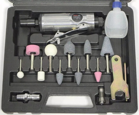 Amoladora Recta Neumatica Kit Con Maletin 6mm Bta 1