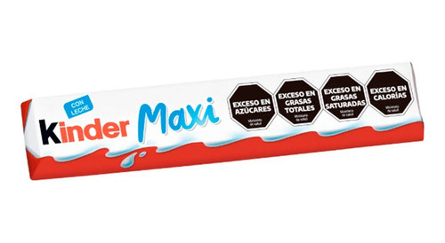 Barra Chocolate Con Leche Kinder Maxi Pack 10 Con 210g 1