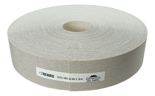 Tapacanto Rehau Textil Gris 50 Mm X 10 M C/ Cola Egger 0