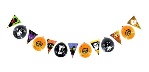 Guirnalda Del Terror 3mts- Halloween - Universo Mágico 0