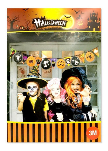 Guirnalda Del Terror 3mts- Halloween - Universo Mágico 1