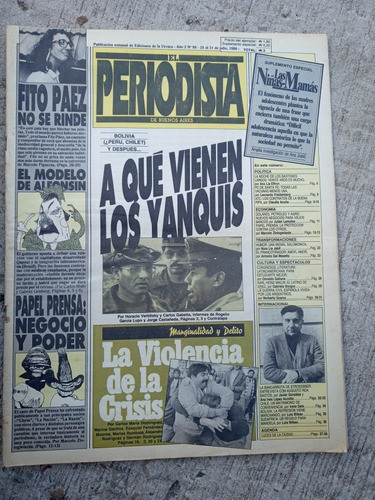 Diario Periodista De Bs As / N.98 / Año 1986 / Ed.la Urraca 0